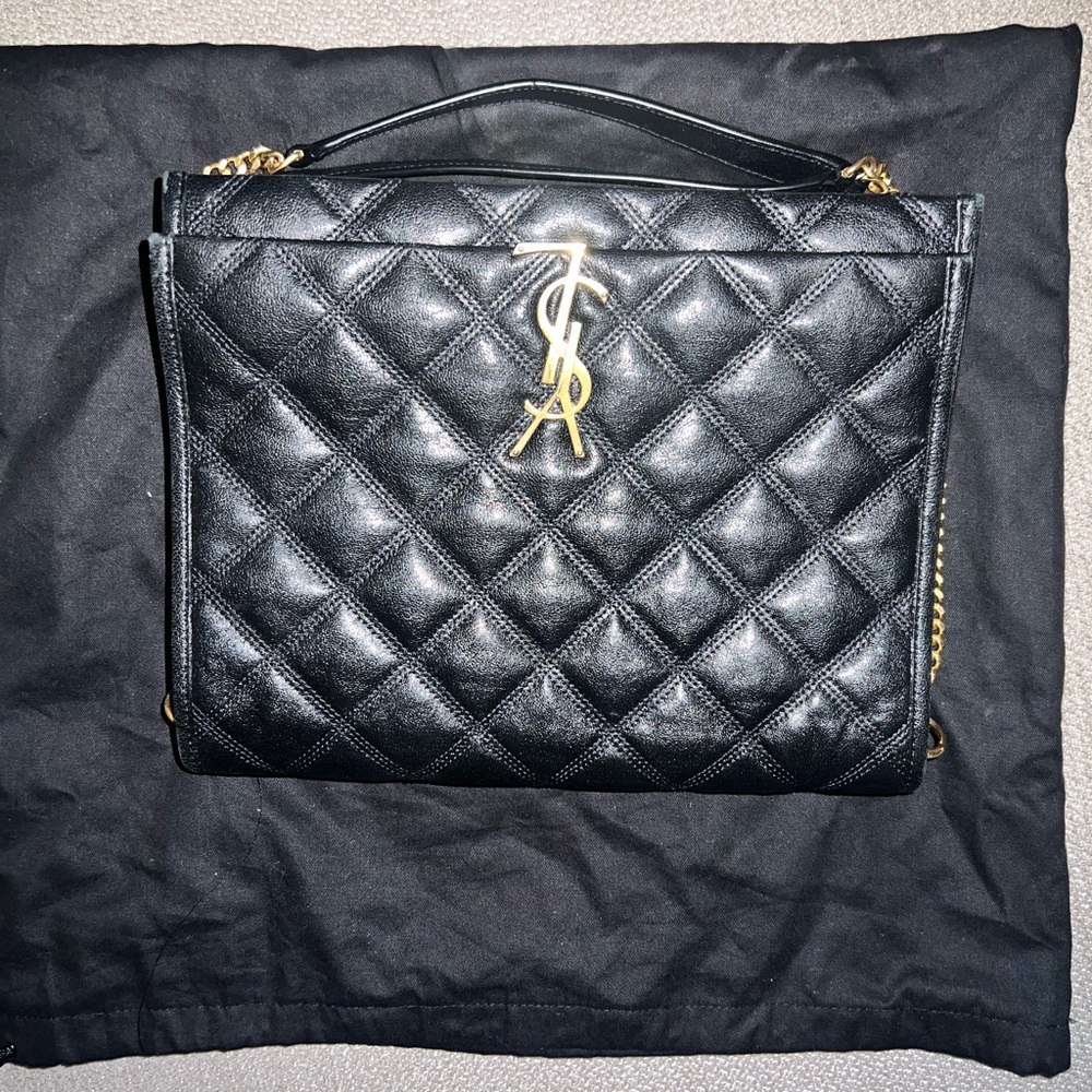 Authentic Ysl Lambskin Bag View 2